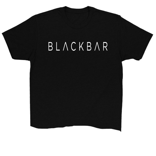 White Block Logo Cropped Tee