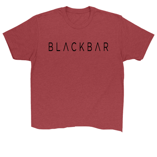 Black Block Logo Cropped Tee