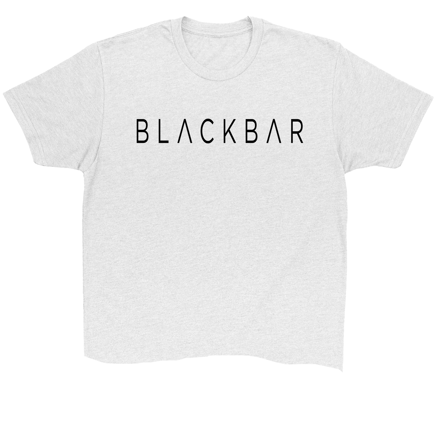 Black Block Logo Cropped Tee