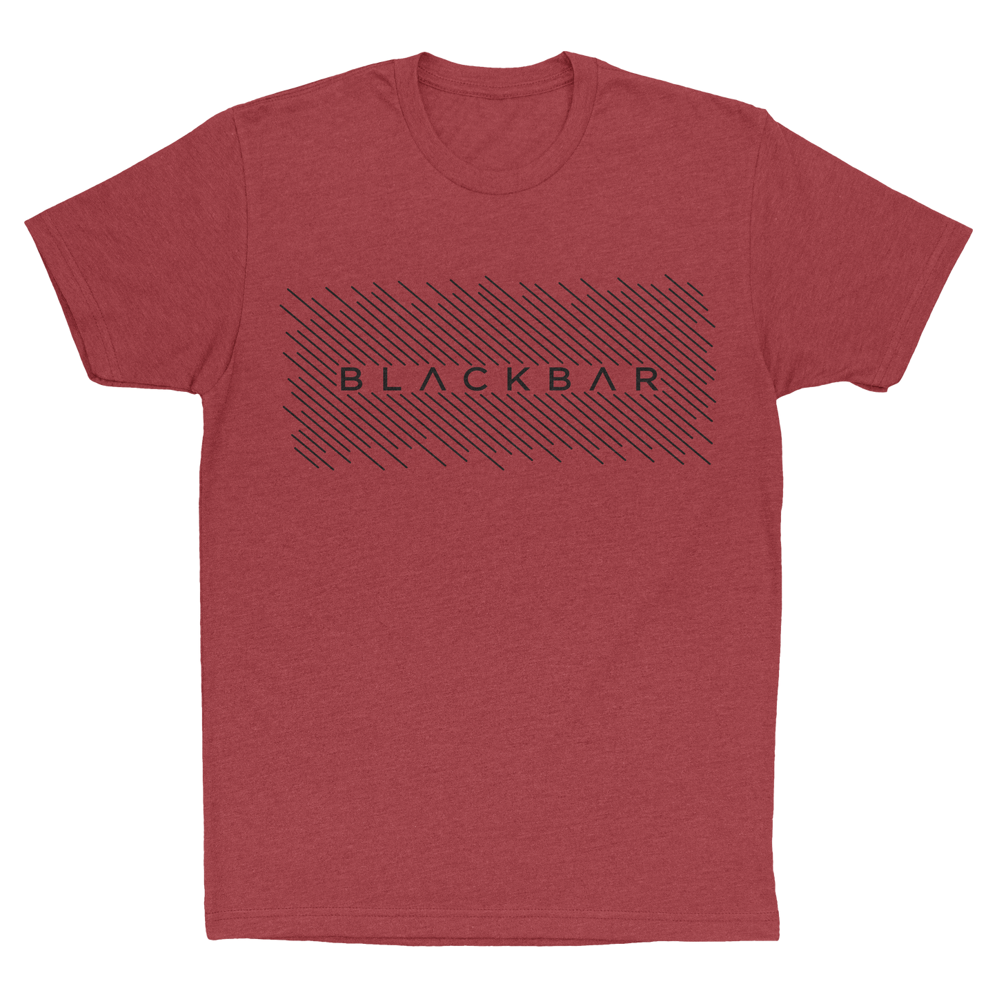 Black Diagonal Logo Tee