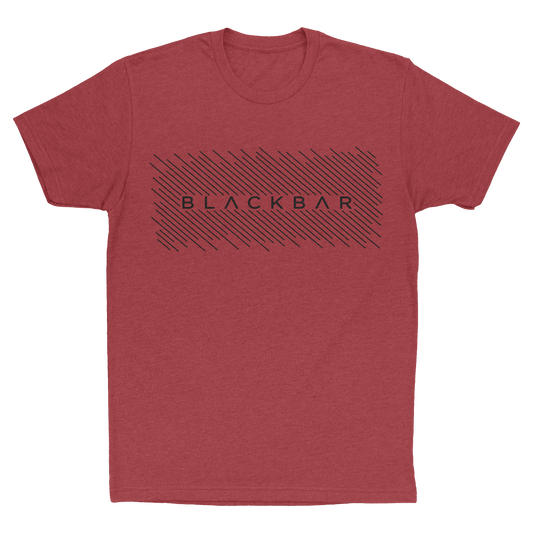 Black Diagonal Logo Tee