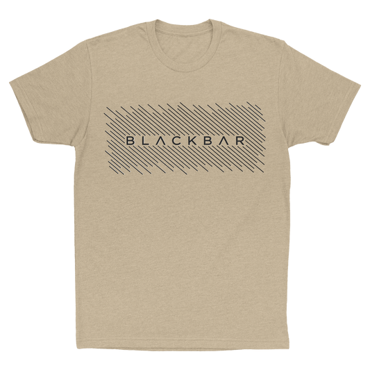 Black Diagonal Logo Tee