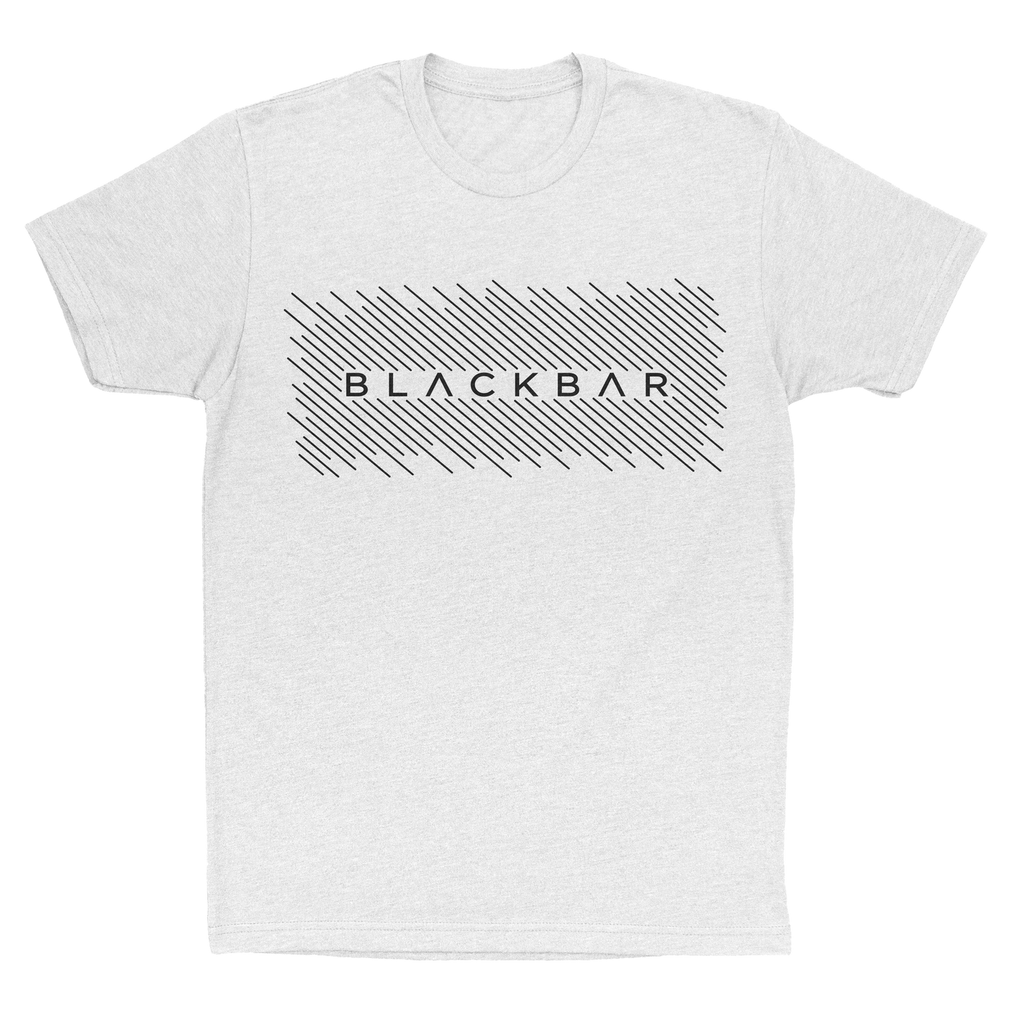 Black Diagonal Logo Tee