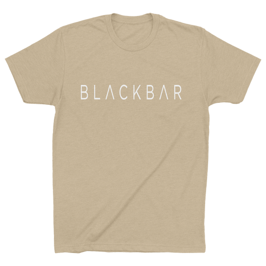 White Block Logo Tee