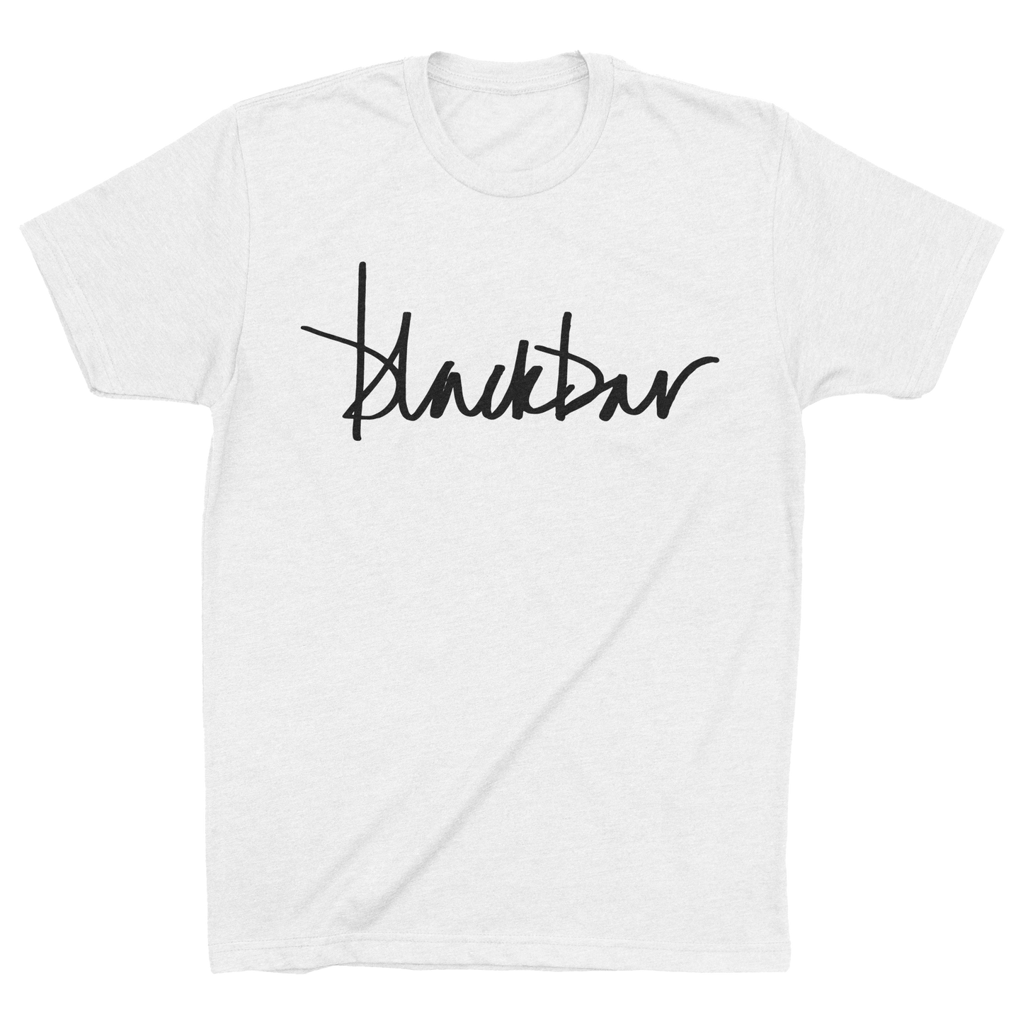 Black Script Logo Tee