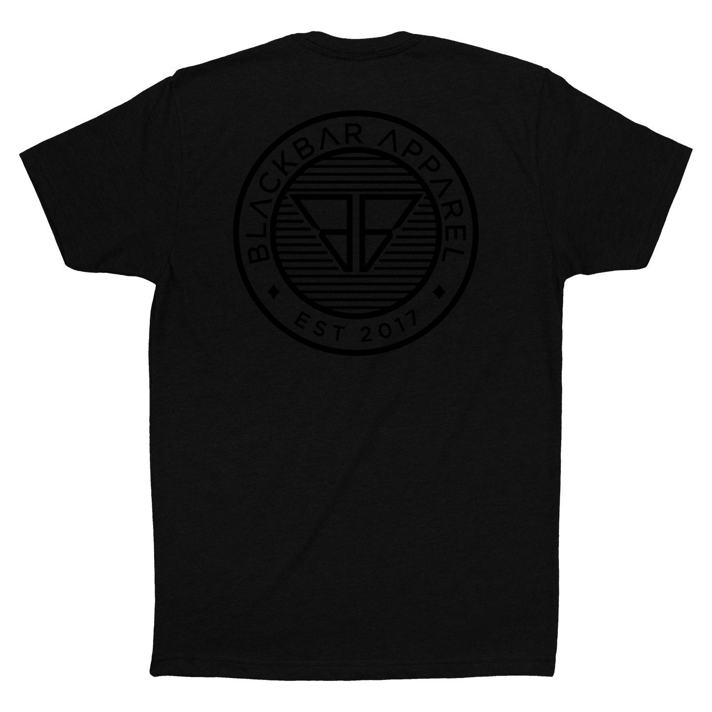 Black Stamp Logo Tee