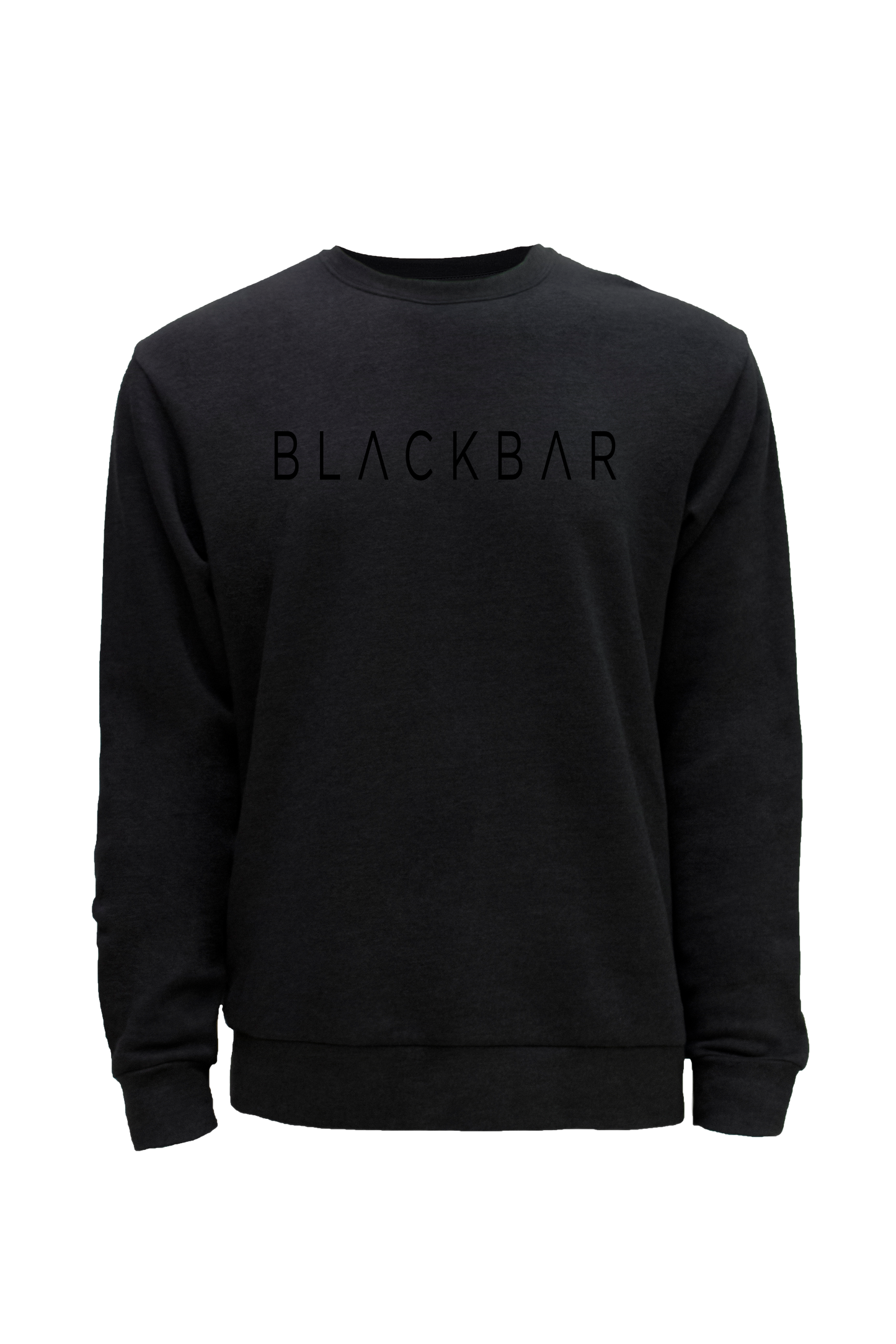 Black Block Logo Pullover Sweatshirt