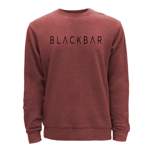 Black Block Logo Pullover Sweatshirt