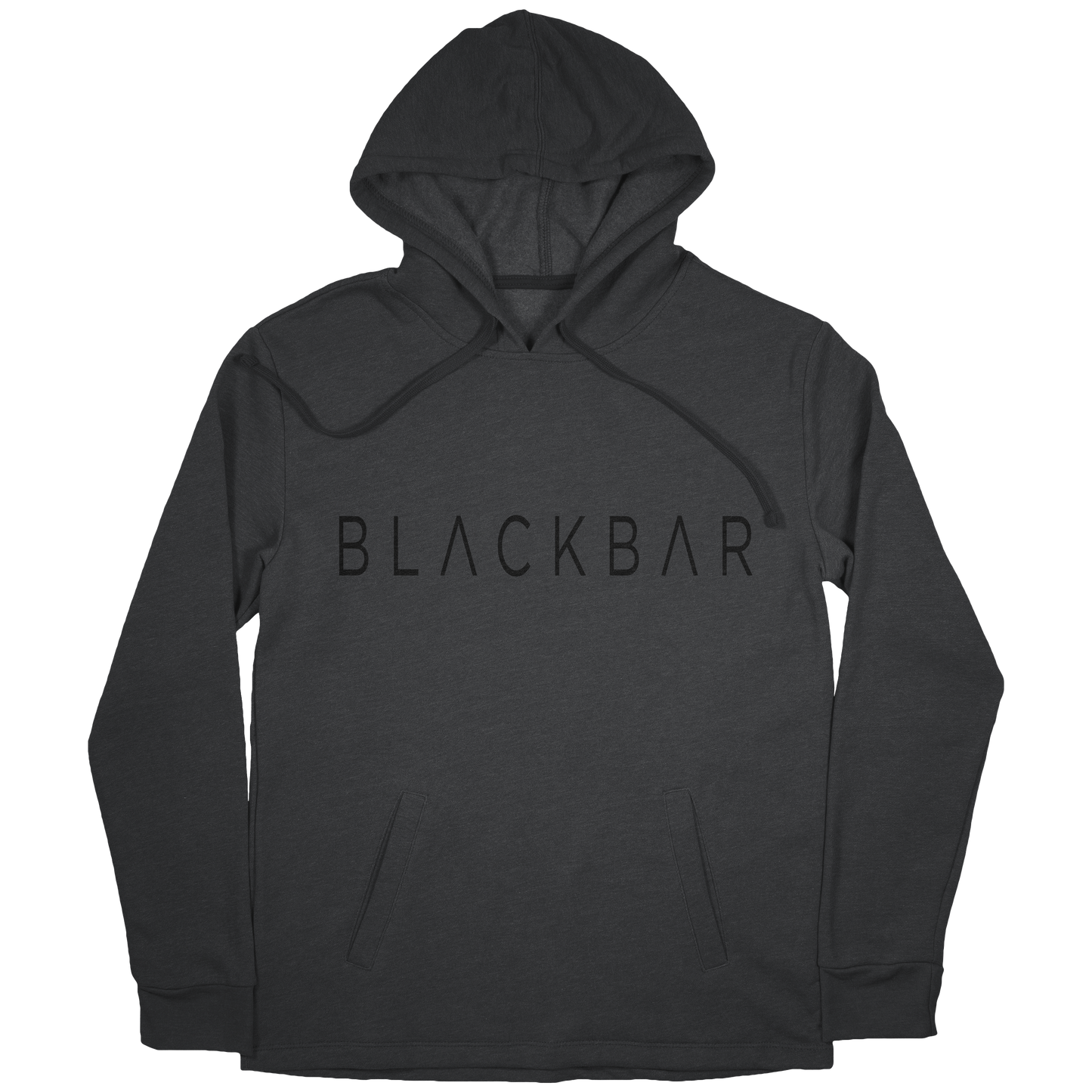 Black Block Logo Hooded Sweatshirt