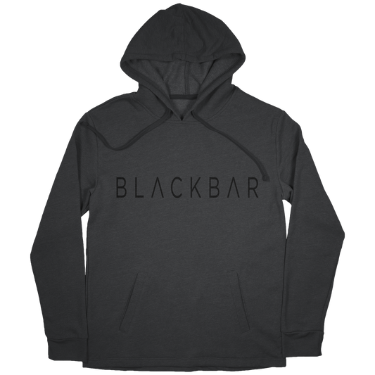 Black Block Logo Hooded Sweatshirt