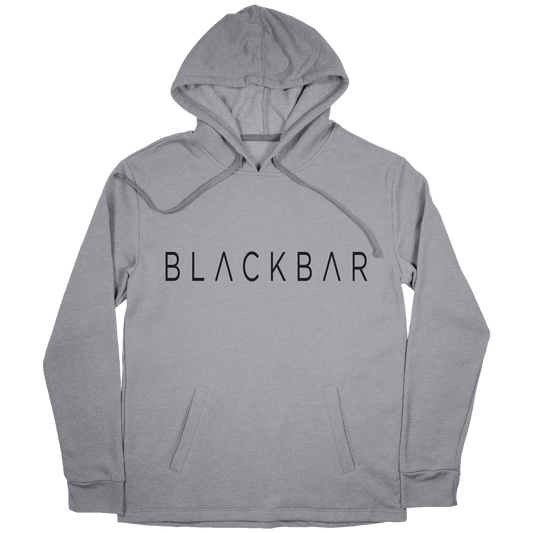 Black Block Logo Hooded Sweatshirt