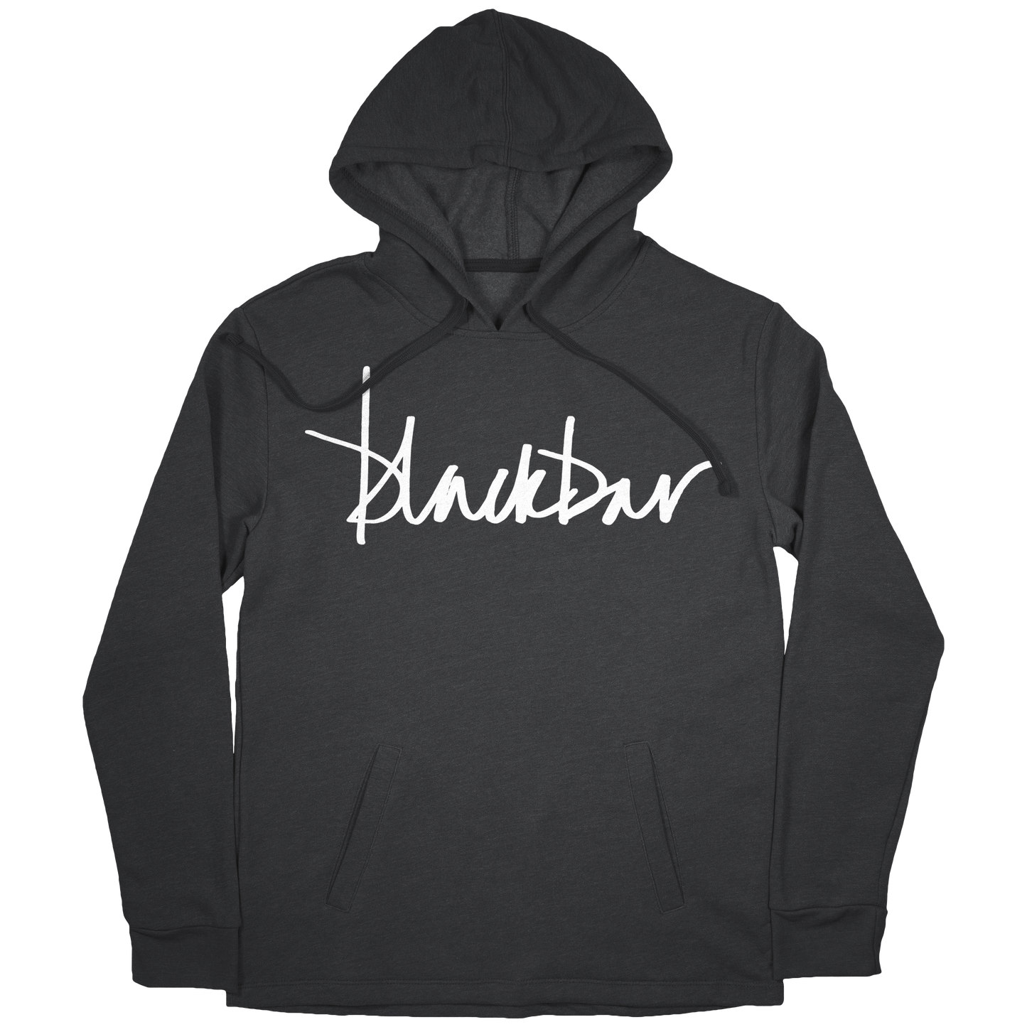 White Script Logo Hooded Sweatshirt