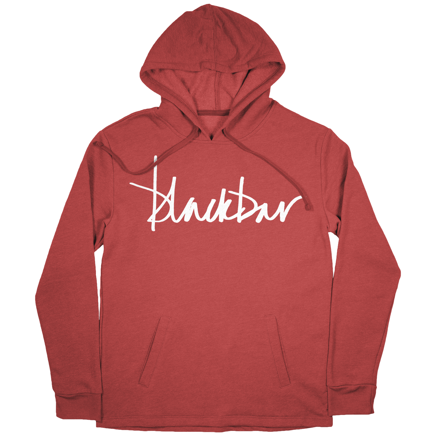 White Script Logo Hooded Sweatshirt