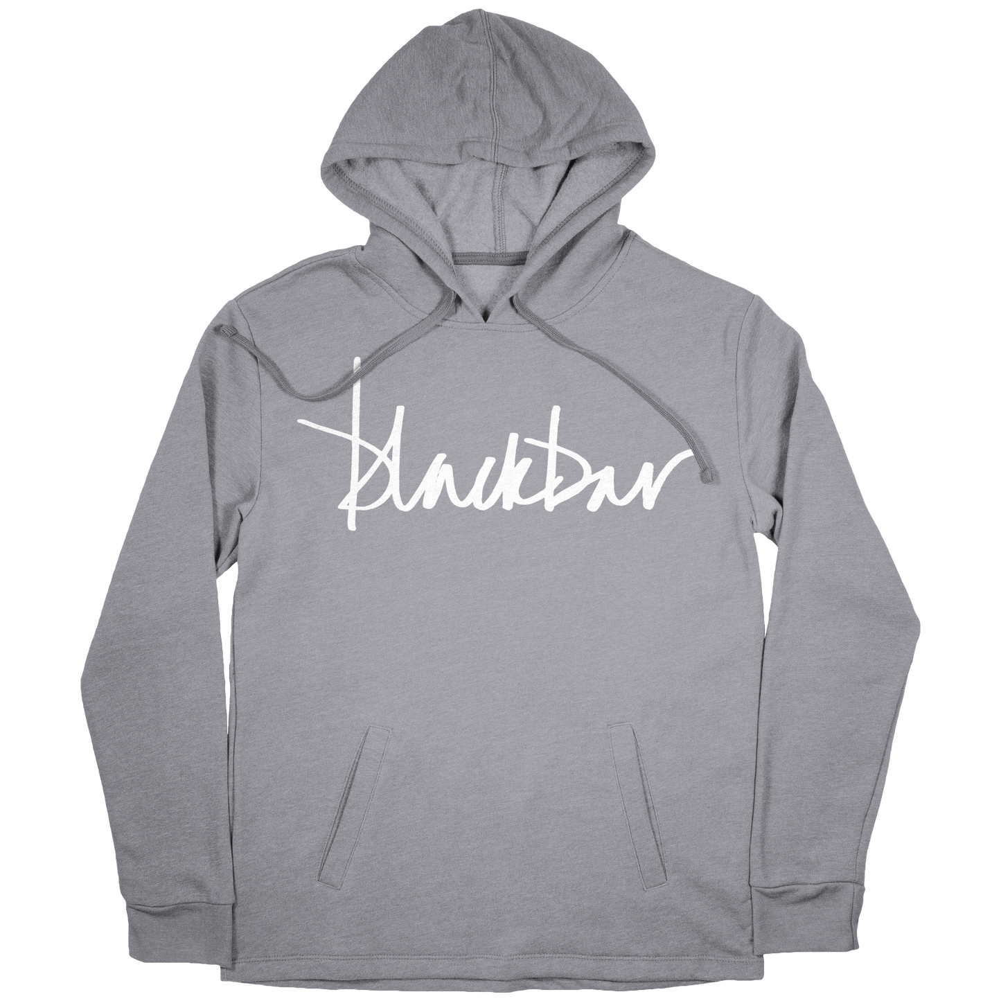 White Script Logo Hooded Sweatshirt