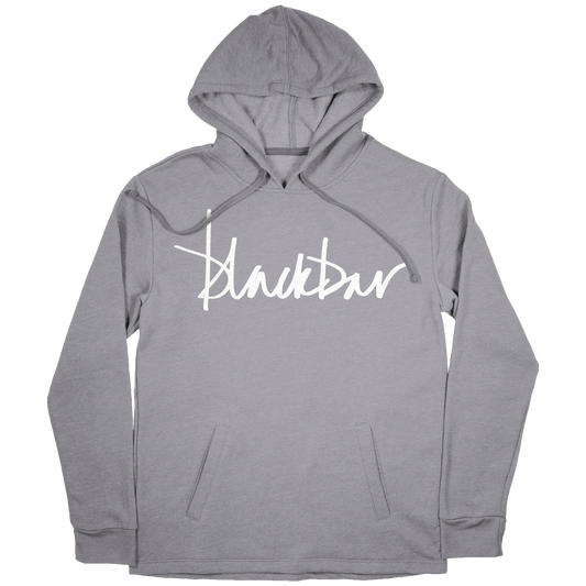 White Script Logo Hooded Sweatshirt