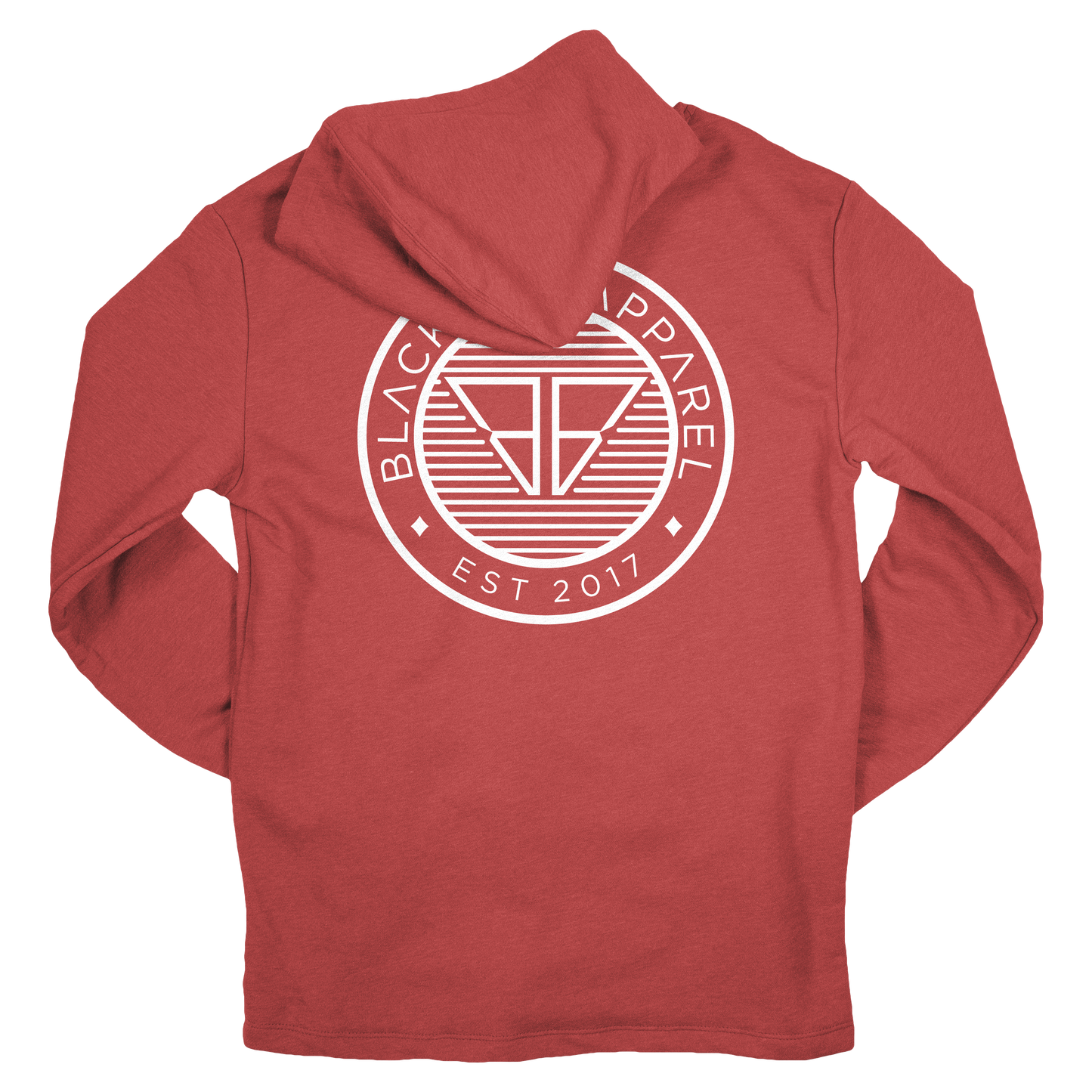 White Stamp Logo Hooded Sweatshirt