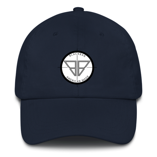 Logo PVC Patch Dad Hat Navy