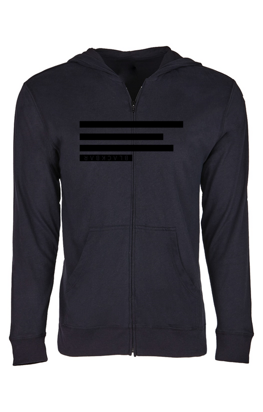 Lined Logo Zip Hoodie